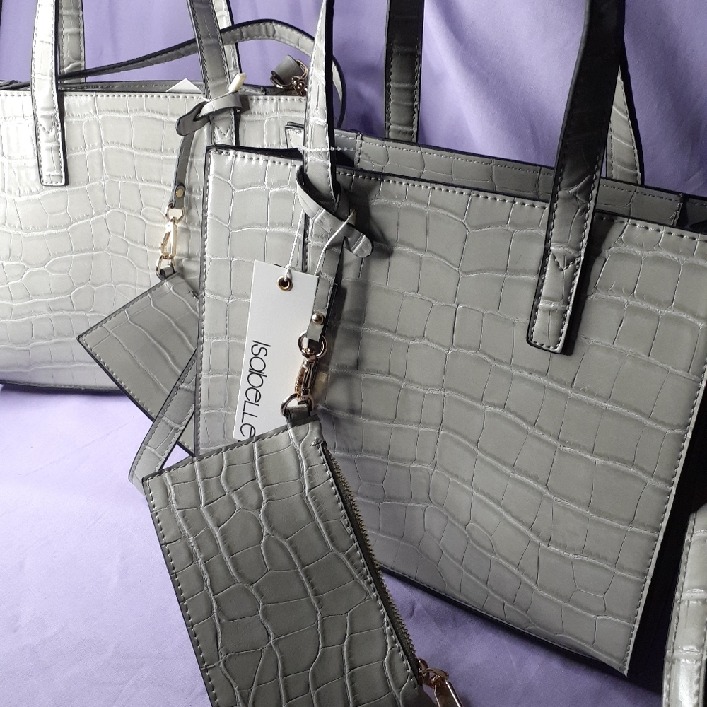 🎁Isabelle Peta- approved Vegan Faux Croc Embossed